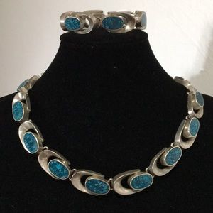 MEX Silver Collar Set